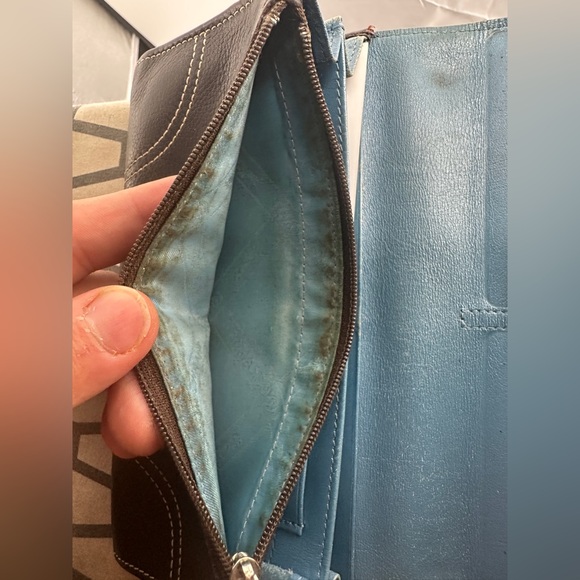 Longchamp black continental snap wallet - Picture 4 of 7